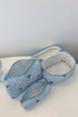 3 Piece Bow Quilted Cloth Storage Bag Set - Odaingerous